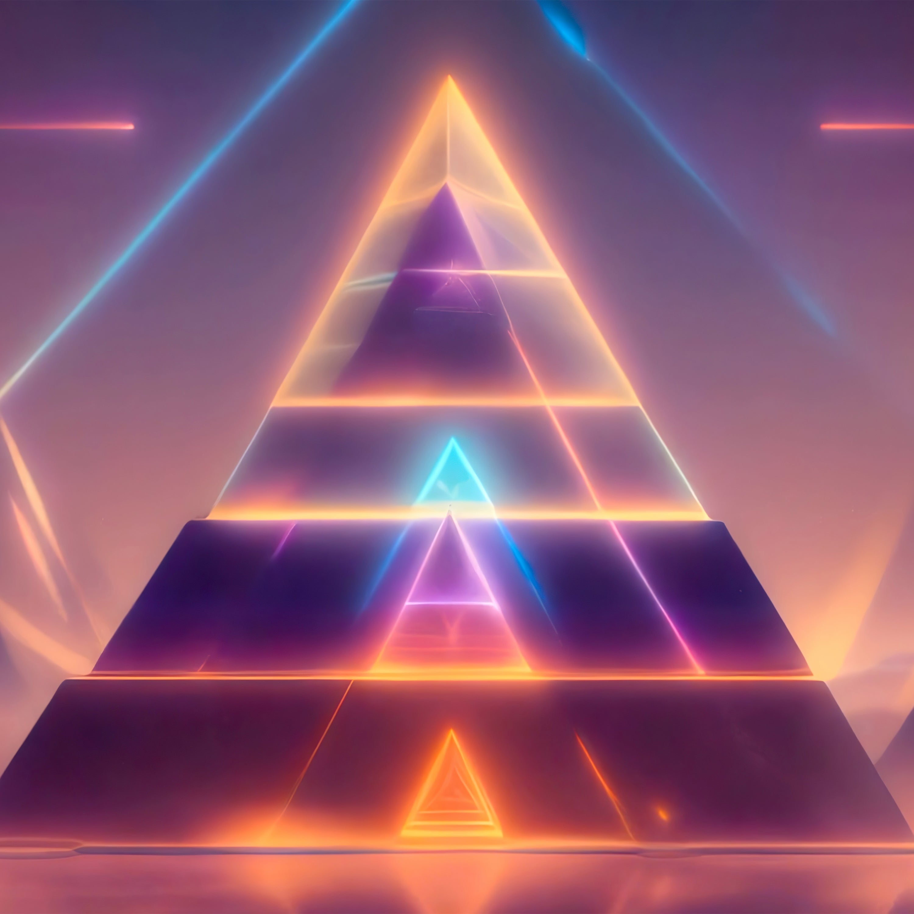 Pyramids of Light 432Hz