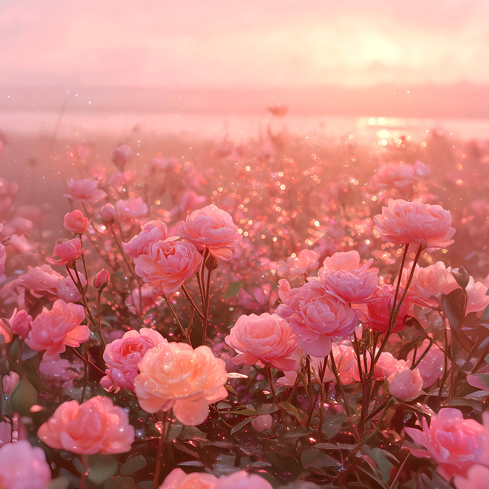 Rose Gold Light Therapy 528Hz