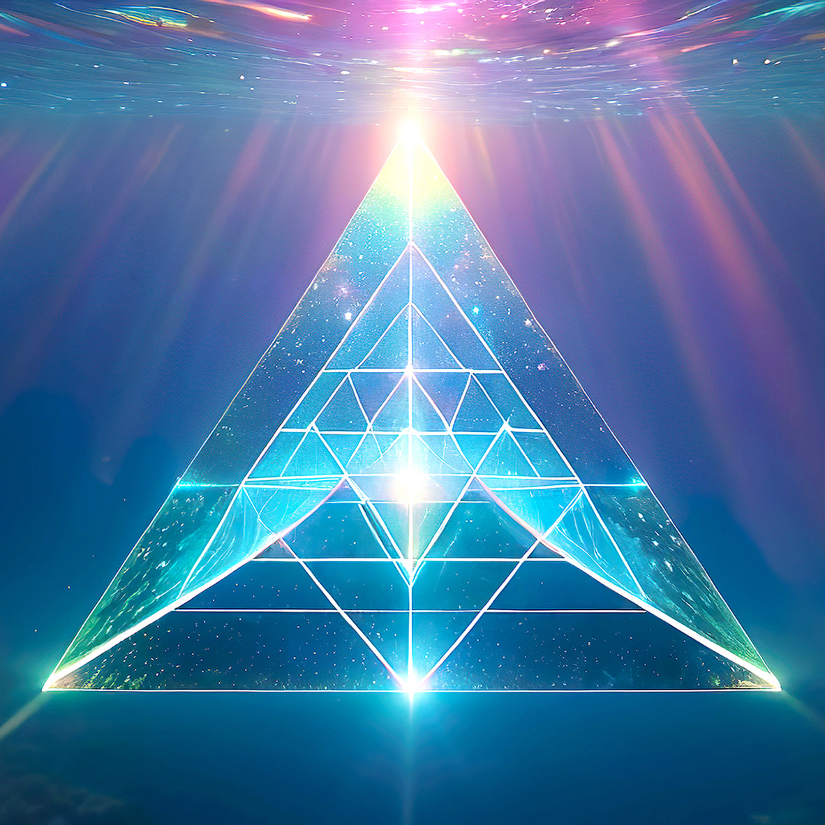Crystalline Water Codes 444Hz